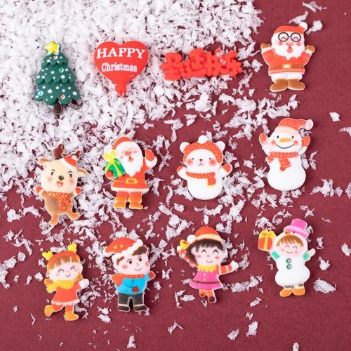 Mobile Phone DIY Decoration, Resin, Christmas Design [