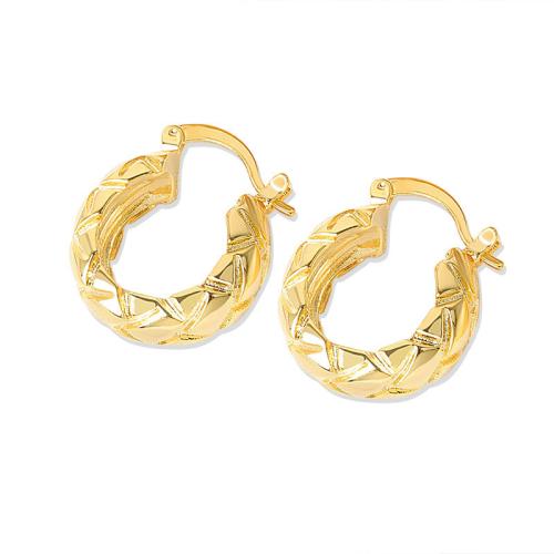 Brass Drop Earring, plated, for woman [