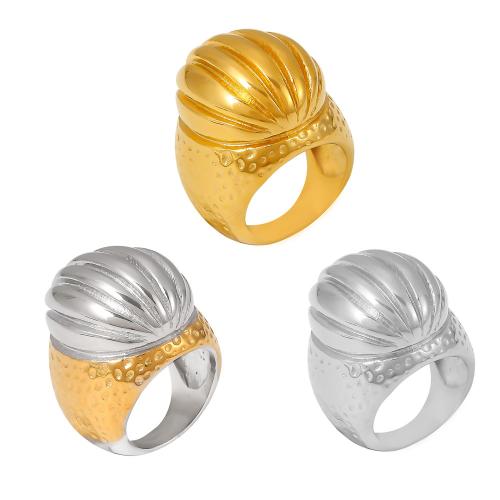 Titane Acier Bague, Acier titane, Placage, bijoux de mode & normes différentes pour le choix & pour femme, plus de couleurs à choisir, Vendu par PC