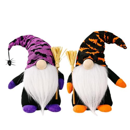 Cloth Halloween Ornaments, with Stone & PP Cotton [