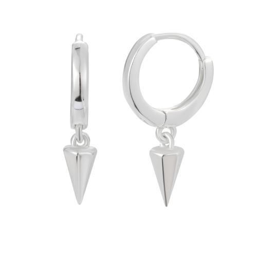 Boucle d'oreille goutte argent sterling, Argent sterling 925, bijoux de mode & pour femme Vendu par paire[