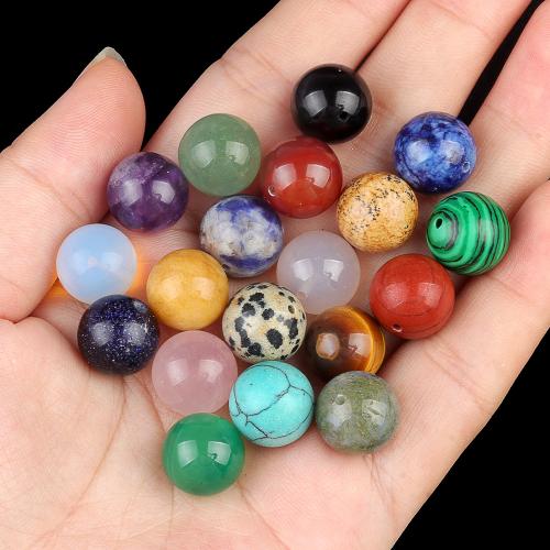 Mixed Gemstone Beads, Natural Stone, Round, DIY 12mm [