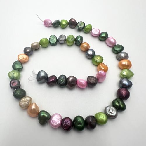 Keshi Cultured Freshwater Pearl Beads, DIY, mixed colors, 8-9mm Approx 37 cm [