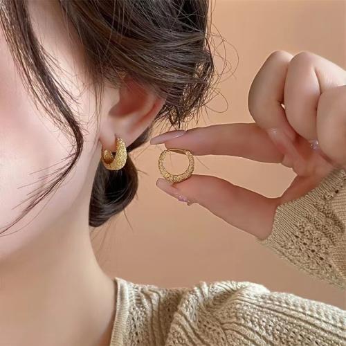 Boucle d'oreille en goutte de laiton, Placage, bijoux de mode, plus de couleurs à choisir Vendu par paire