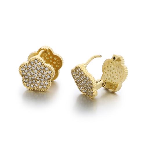 Boucle d'oreille goutte inox, Acier inoxydable 304, avec silicone, bijoux de mode & pour femme & avec strass, plus de couleurs à choisir, 13mm, Vendu par paire