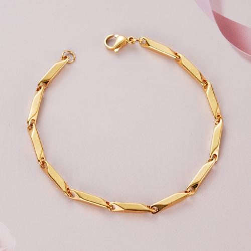 Stainless Steel Chain Bracelets, 316 Stainless Steel, fashion jewelry & for woman 