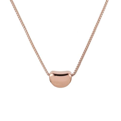 Collar de la joyería de titanio, Partículas de acero, chapado, diferentes estilos para la opción & para mujer, más colores para la opción, longitud:aproximado 21-50 cm, Vendido por UD