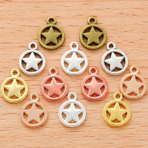 Zinc Alloy Jewelry Pendants, pentagram, plated, DIY 