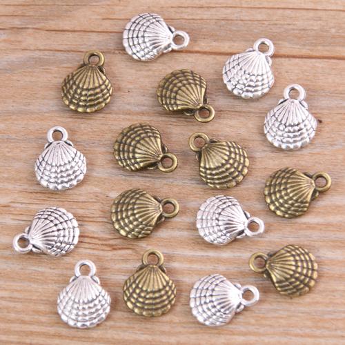 Zinc Alloy Jewelry Pendants, Shell, plated, DIY Approx 