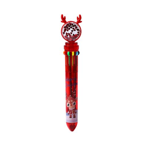 plastique PVC Stylo à bille, Conception de Noël, plus de couleurs à choisir Vendu par PC