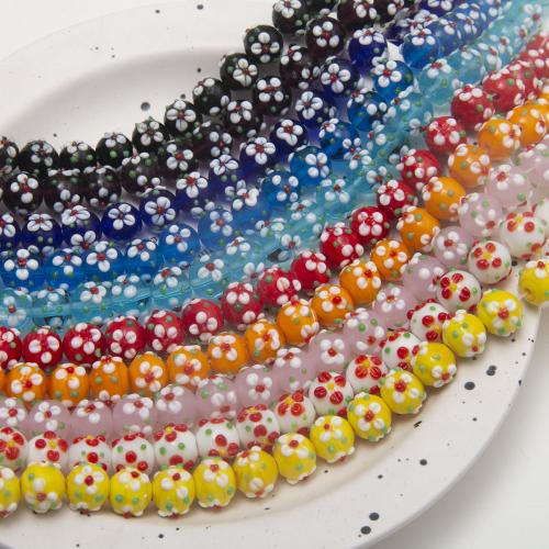 Perles de verre végétales, chalumeau, DIY, plus de couleurs à choisir Vendu par sac[