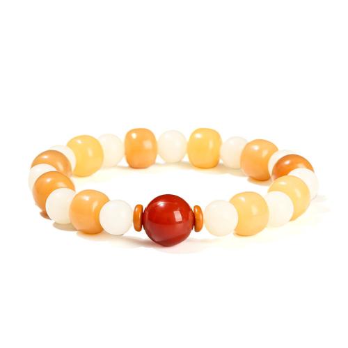 Bodhi bracelet, poli, style folk & pour femme, beads length 8mm, 10mm Environ 6-7 pouce, Vendu par PC