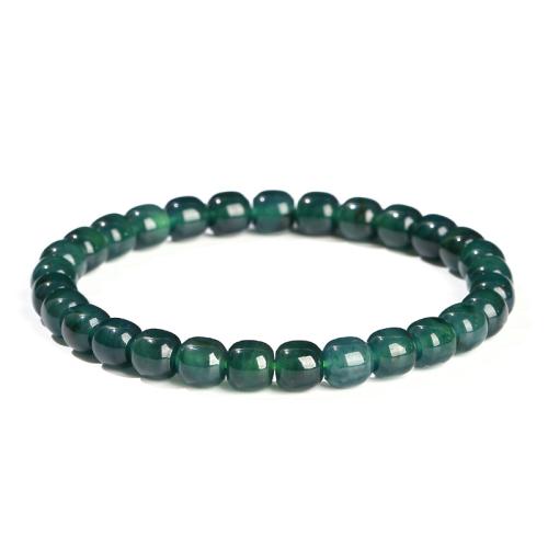 Jadeite Bracelet, vintage & for woman, beads length 5-6mm Approx 6-7 Inch 