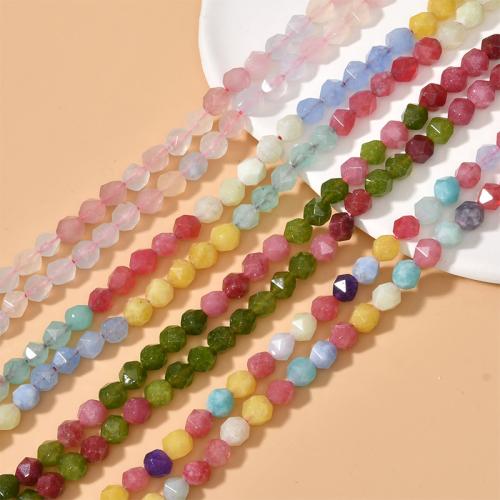 Mixed Gemstone Beads, Natural Stone, DIY 7.4mm Approx 1mm, Approx 