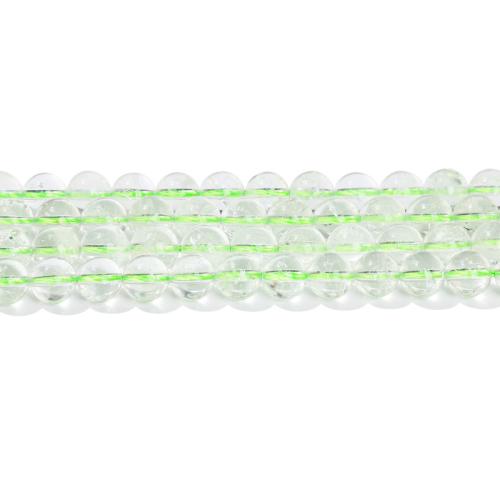 Perles vert naturel, quartz vert, Rond, poli, DIY & normes différentes pour le choix, Vendu par brin