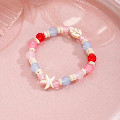 Pulseras de cristal de Murano, Vidrio, con Cristal de murano, Joyería, multicolor, Vendido por UD