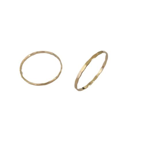 Gold Filled Finger Ring, 14K gold-filled & for woman, US Ring 