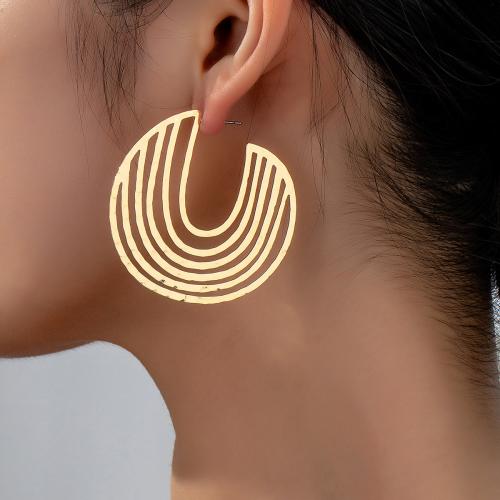 Zinc Alloy Stud Earring, plated & for woman 