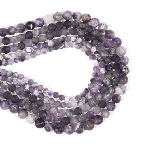 Natural Amethyst Beads, Round, DIY mixed colors 