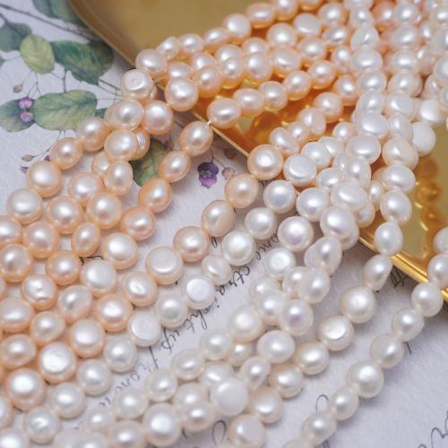 Keshi Cultured Freshwater Pearl Beads, DIY 7-8mm Approx 36-37 cm 