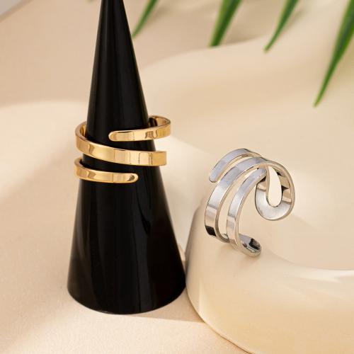 Iron Finger Ring, plated & for woman 