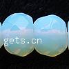 Sea Opal Jewelry Beads, Rondelle, faceted Sold per 15.  Strand