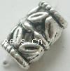 Zinc Alloy European Beads, Tube, plated lead & nickel free Approx 4mm 