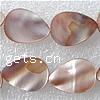 Natural Pink Shell Beads, Teardrop Approx 15 Inch, Approx 