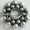 Zinc Alloy Spacer Beads, Flower, plated nickel, lead & cadmium free, 9mm 