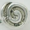 Zinc Alloy Flat Beads, Helix, plated lead & nickel free Approx 2mm 