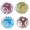 Handmade Lampwork Beads, Rondelle, 14x8mm, Sold by PC