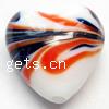 Handmade Lampwork Beads,Heart,20x20x13mm,Sold by PC