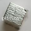 Zinc Alloy Jewelry Beads, Cube, plated lead & nickel free, 8mm, Approx 