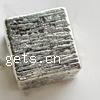 Zinc Alloy Jewelry Beads, Cube, plated lead & nickel free, 6mm, Approx 