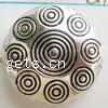 Zinc Alloy Flat Beads, Flat Round, plated lead & nickel free, 17mm 