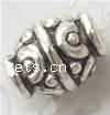 Zinc Alloy Jewelry Beads, Drum, plated lead & nickel free Approx 1mm 