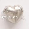 Brass Magnetic Clasp, Heart, plated, magnetism about 3000 gauss 