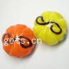 Handmade Lampwork Beads, Flat round, 20X20X11mm, Sold by PC