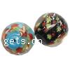 Handmade Lampwork Beads, Round, 18mm, Sold by PC