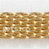 Brass Network Chain, plated 4mm, Approx 