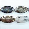 Natural Volk Stone Beads, Oval, Sold per  Strand