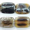 Miracle Agate Beads, Square tube, Sold per  Strand
