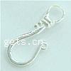 Sterling Silver Clasp Findings, 925 Sterling Silver, plated Approx 2mm 