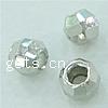 Sterling Silver Faceted Beads, 925 Sterling Silver, Round Approx 1.8mm 