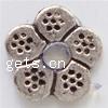 Zinc Alloy Spacer Beads, Flower, plated nickel, lead & cadmium free, 12mm, Approx 