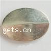 Zinc Alloy Flat Beads, Flat Round, plated, smooth lead & nickel free 