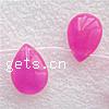 Dyed Jade Beads, Dyed Marble, Teardrop, pink Approx 1mm Inch 