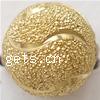 Brass Stardust Beads, Round, plated, flower cut 10mm Approx 2mm 