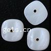 Natural Freshwater Shell Beads, Square 15mm 