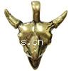 Zinc Alloy Animal Pendants, Cow, plated Approx 